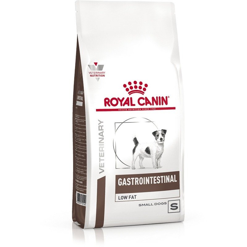 Royal Canin Gastrointestinal Low Fat Small Dog полнорационный сухой корм для взрослых собак мелких пород при нарушениях пищеварения, диетический – 1 кг