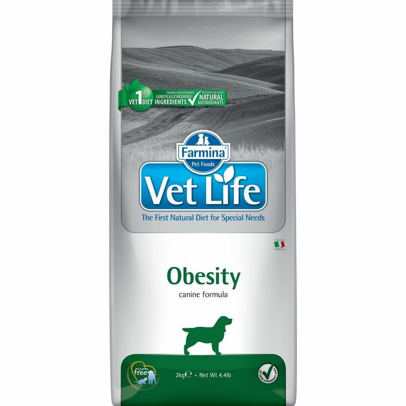 Farmina Vet Life Natural Diet Dog Obesity – 2 кг