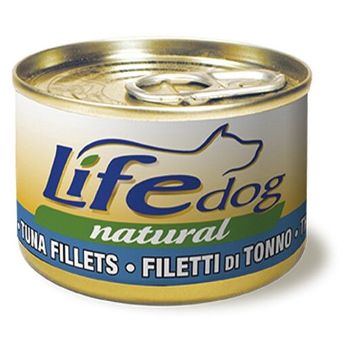 Lifedog tuna filets Деликатес для собак Филе Тунца в соусе банка 90гр x 3шт.