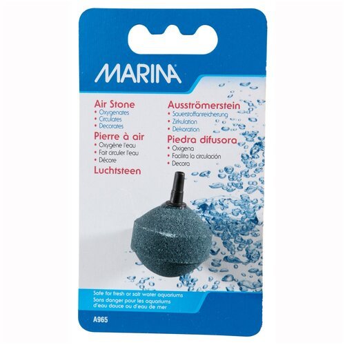 Marina распылитель камень-шарик, большой, 3 см, черный