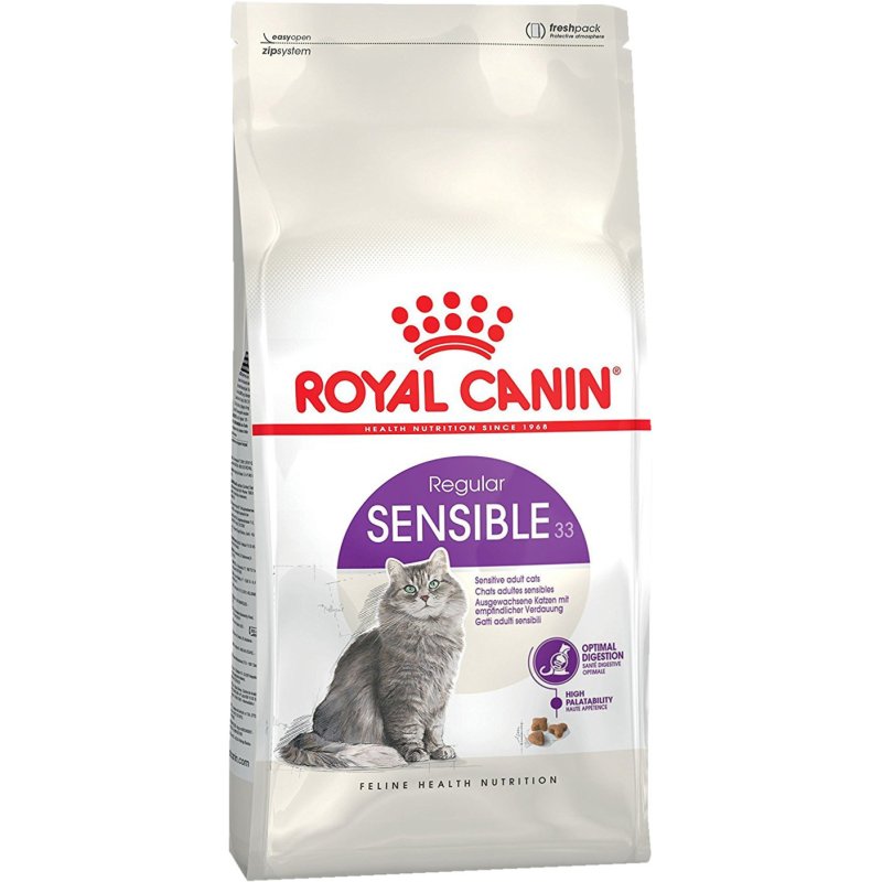 Корм для кошек Royal Canin Sensible 33 с чувствительным пищеварением 1,2 кг