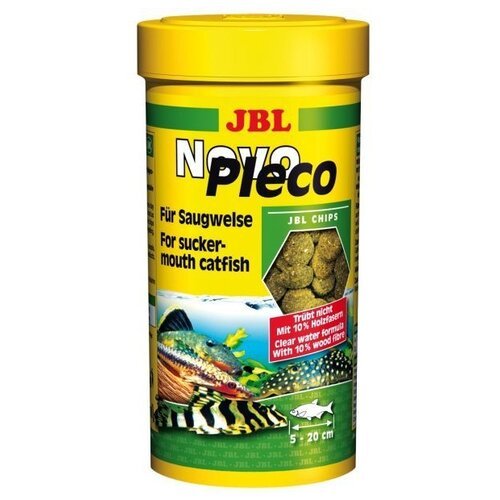 Сухой корм для рыб JBL NovoPleco, 1 л, 510 г