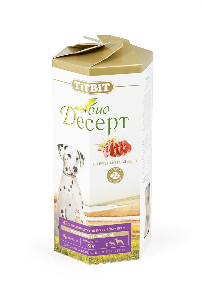 TiTBiT TiTBiT печенье “Био десерт” с печенью стандарт (350 г)