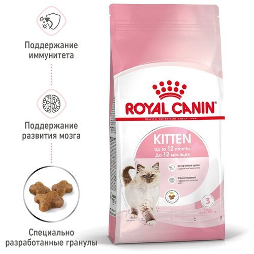 Сухой корм для котят Royal Canin Kitten 3 шт. х 2 кг