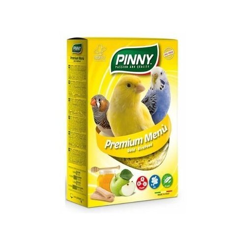 PINNY PM Мягкий витаминный корм для птиц с медом и яблоками, 350 гр