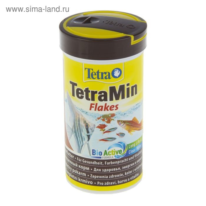 Корм TetraMin для рыб, хлопья, 250 мл