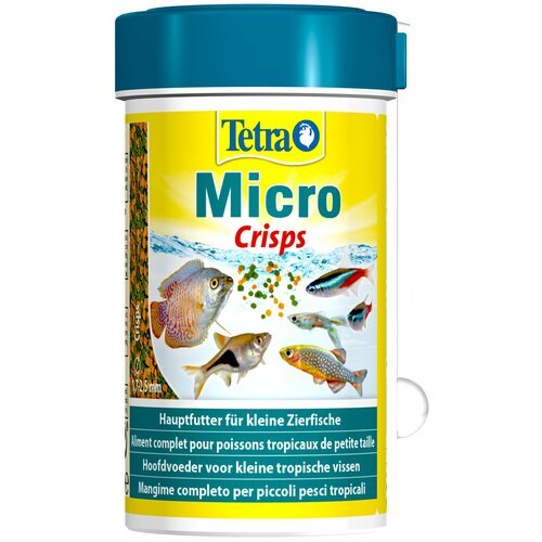 Tetra Micro Crisps корм для мелких видов рыб, 100мл