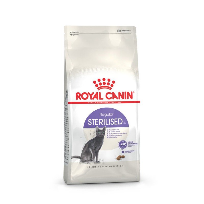 Royal Canin Sterilised 37 полнорационный сухой корм для взрослых стерилизованных кошек