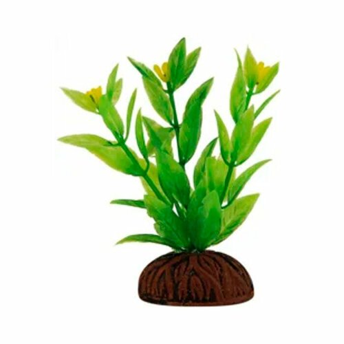 Растение для аквариума пласт 8см зелёное Гигрофила