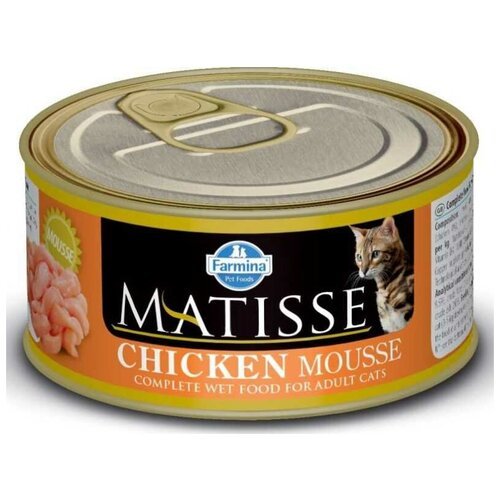Farmina Matisse влажный корм для взрослых кошек, курица 85 гр (34 шт)