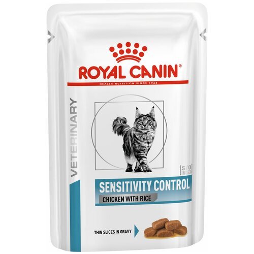 ROYAL CANIN SENSITIVITY CONTROL для взрослых кошек при пищевой непереносимости с курицей пауч 85 гр (85 гр)