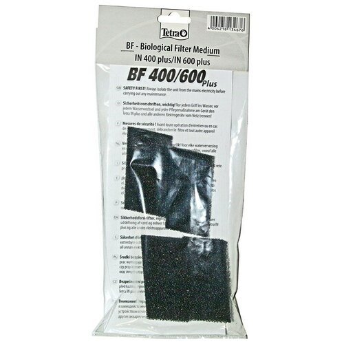 Tetra картридж BF 400/600 plus (комплект: 4 шт.) 4 г 4 черный