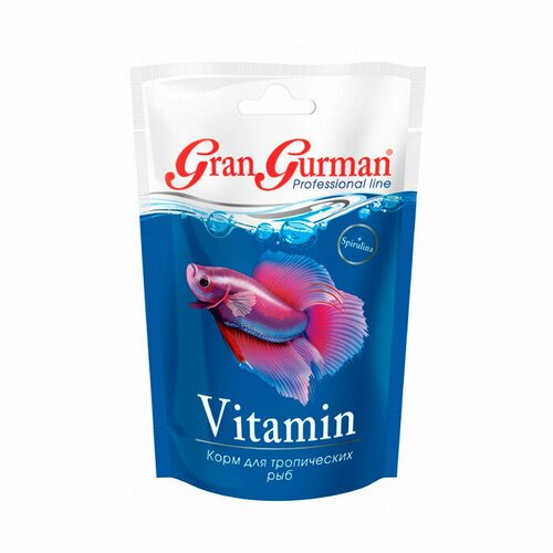 Корм для рыб, зоомир Gran Gurman “Vitamin” – для тропических рыб 30гр,(10шт)