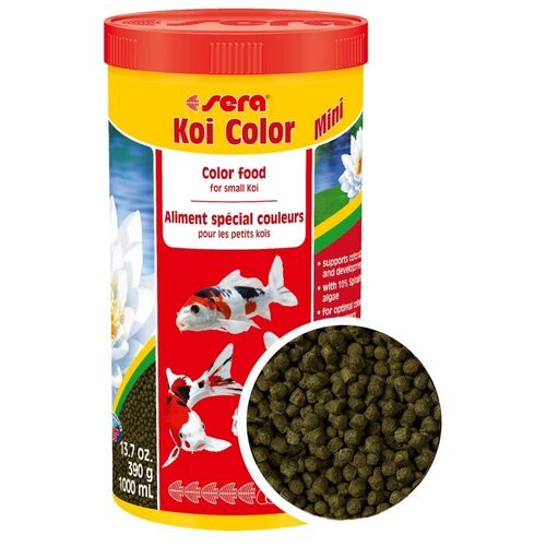 Корм для прудовых рыб Sera “Koi Color Mini”, 1 л