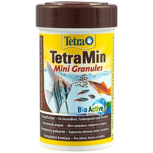 Сухой корм для рыб, ракообразных Tetra TetraMin Mini Granules, 100 мл, 42 г