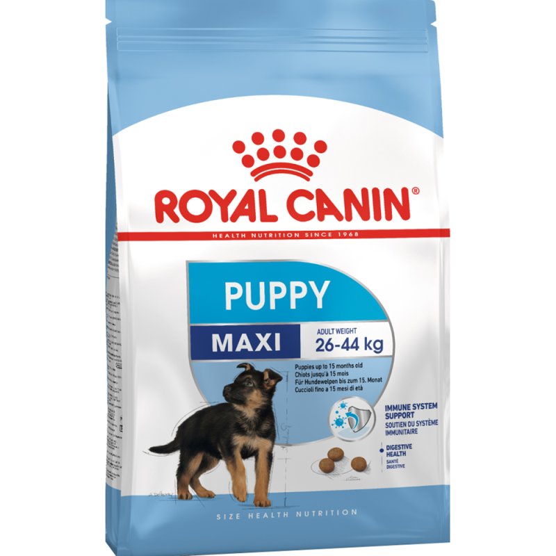 Корм для щенков Royal Canin Maxi Puppy до 15 месяцев 15 кг