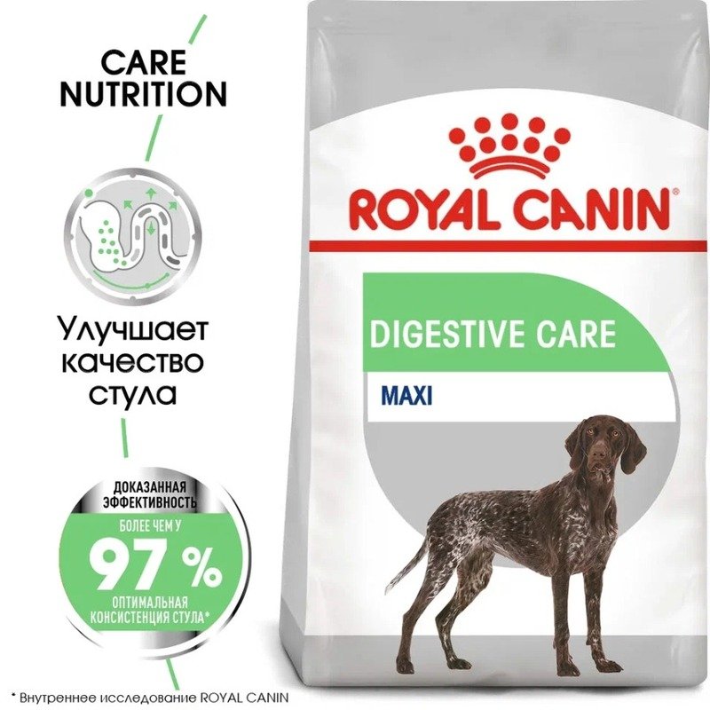 Royal Canin Maxi Digestive Care сухой корм для собак крупных пород с чувствительным пищеварением – 12 кг