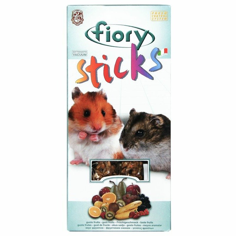 Fiory палочки для хомяков Sticks с фруктами 2х50 г