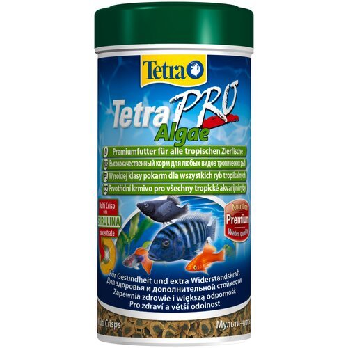 Сухой корм для рыб Tetra TetraPro Algae, 250 мл, 55 г