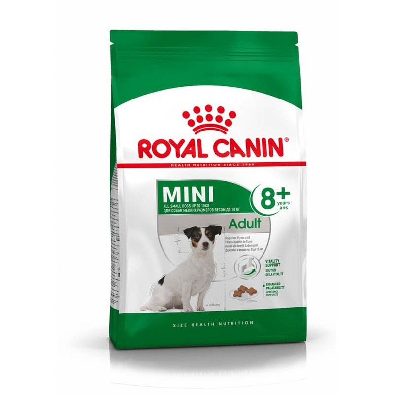 Royal Canin Mini 8+ для пожилых собак мелких пород старше 8 лет – 4 кг