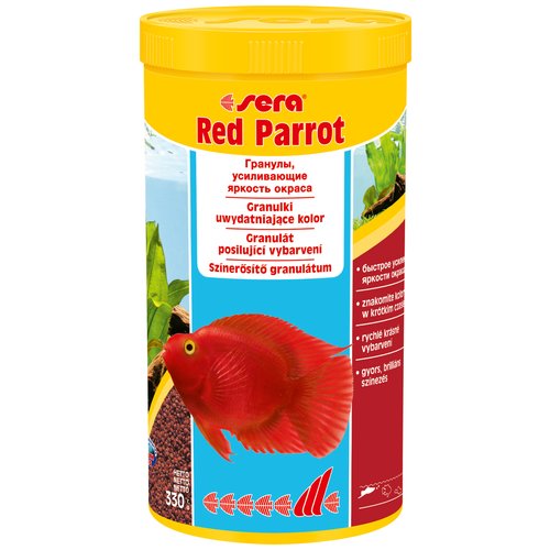 Сухой корм для рыб Sera Red Parrot, 1 л, 330 г