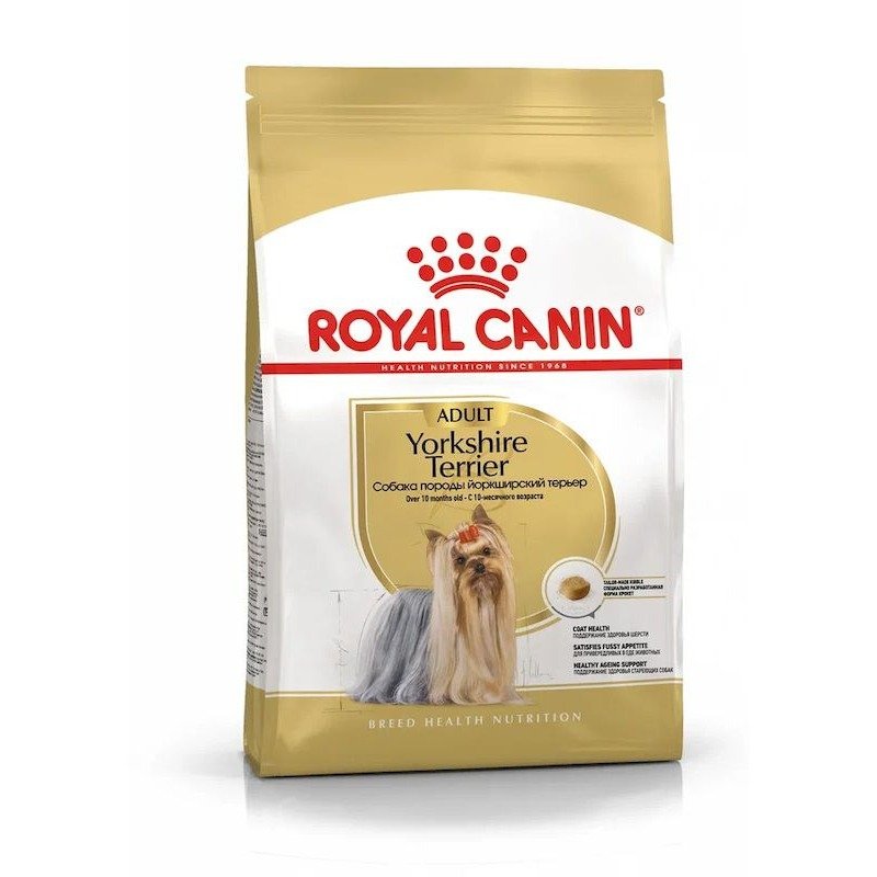 Royal Canin Yorkshire Terrier Adult полнорационный сухой корм для взрослых собак породы йоркширский терьер старше 10 месяцев – 3 кг