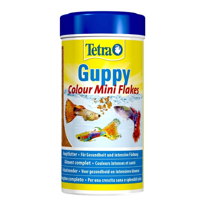 Корм для рыб TETRA Guppy Colour для гуппи для улучшения окраса 250мл