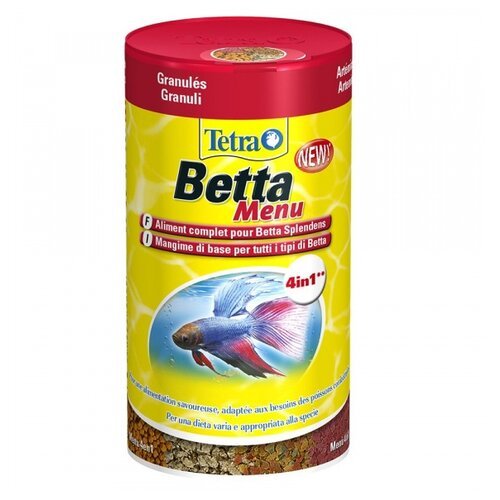 Сухой корм для рыб Tetra Betta Menu, 100 мл, 38 г