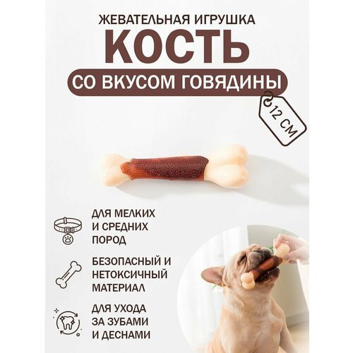 Игрушка для собак Кость, 12 см