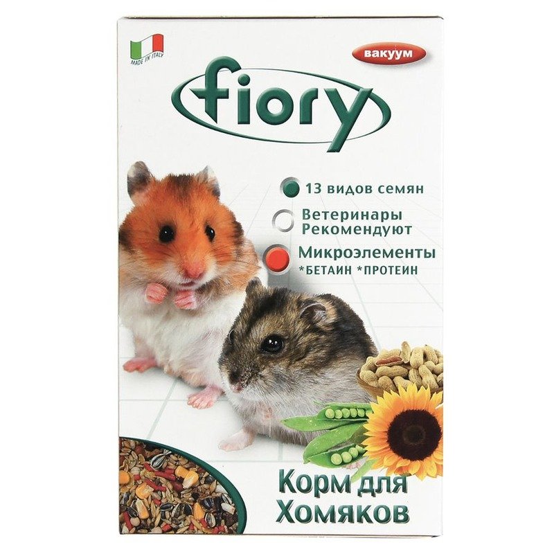 Fiory корм для хомяков Criceti