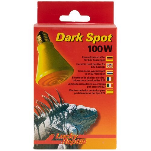 Лампа тепловая керамическая для рептилий LUCKY REPTILE 'Dark Spot 100Вт' (Германия)