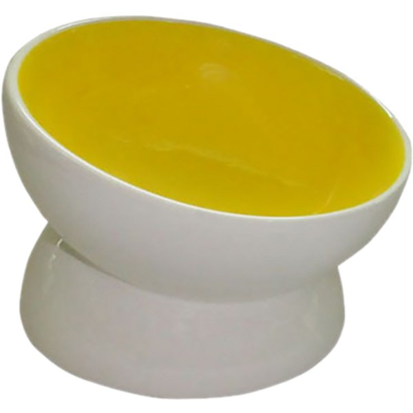 Миска для животных Foxie Dog Bowl желтая 170 мл