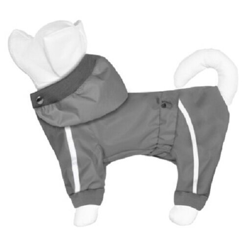 Tappi одежда Комбинезон Фронроу без подкладки, размер M, спинка 30-33см, серый зп24ос, 0,2 кг