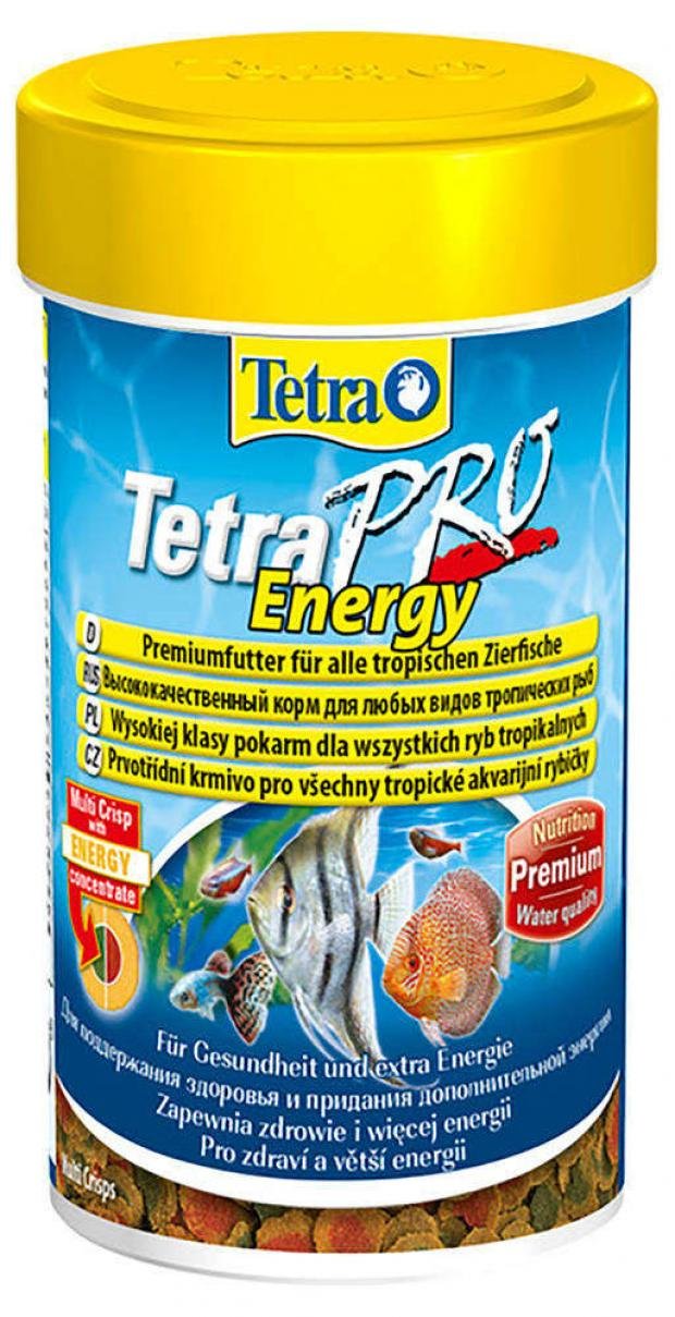 Корм для рыб Tetra Pro Energy чипсы для всех видов тропических рыб, 100 мл