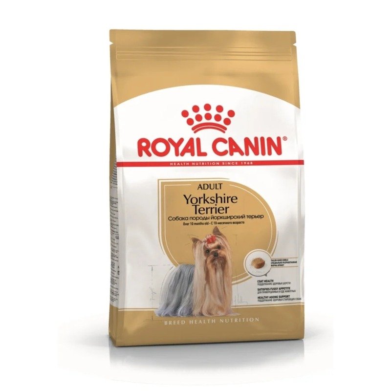 Royal Canin Yorkshire Terrier Adult полнорационный сухой корм для взрослых собак породы йоркширский терьер старше 10 месяцев – 1,5 кг