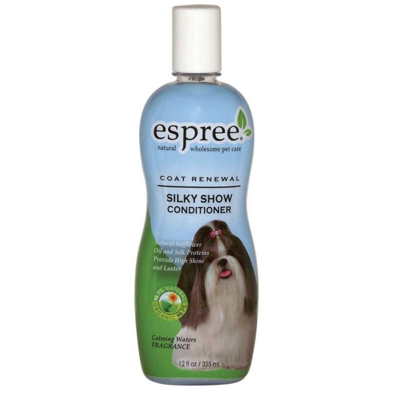 Кондиционер для собак и кошек ESPREE CR Silky Show Conditioner Сияние шелка 355 мл