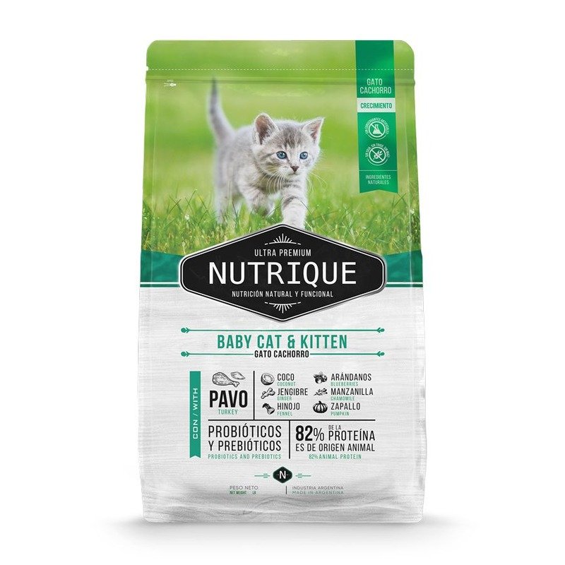 Vitalcan Nutrique Cat Kitten сухой корм для котят, с индейкой – 2 кг