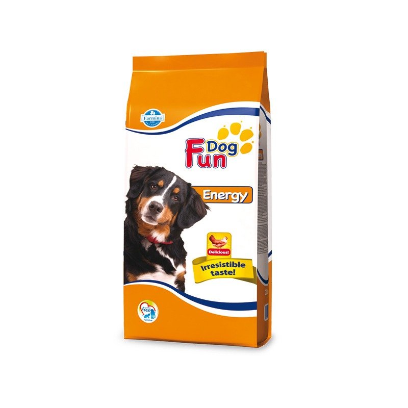 Farmina Fun Dog Energy сухой корм с курицей для взрослых собак активных пород – 20 кг
