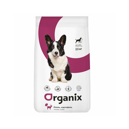 Organix сухой корм Для собак с олениной и картофелем (Adult Dogs Reindeer and Potato) | Adult Dogs Reindeer and Potato, 12 кг