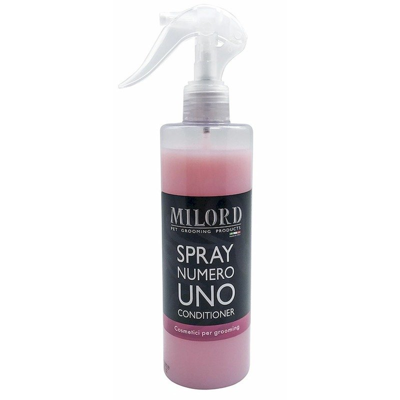 Milord Spray Numero UNO Conditioner спрей-кондиционер \”Уно\”для собак и кошек, для легкого расчесывания – 300 мл