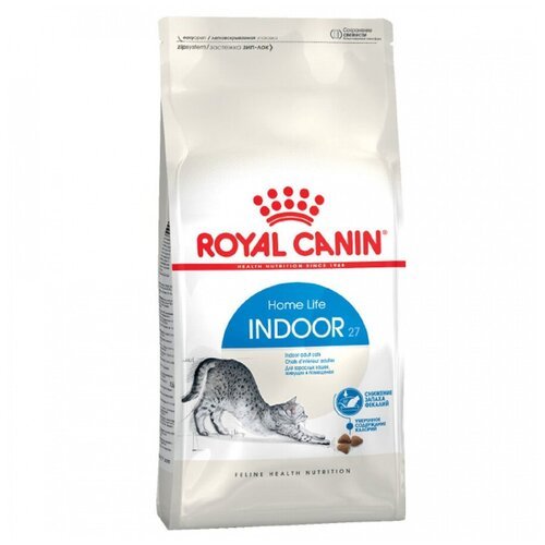 Корм сухой Royal Canin Indoor 27 для взрослых кошек живущих в помещении 200 г