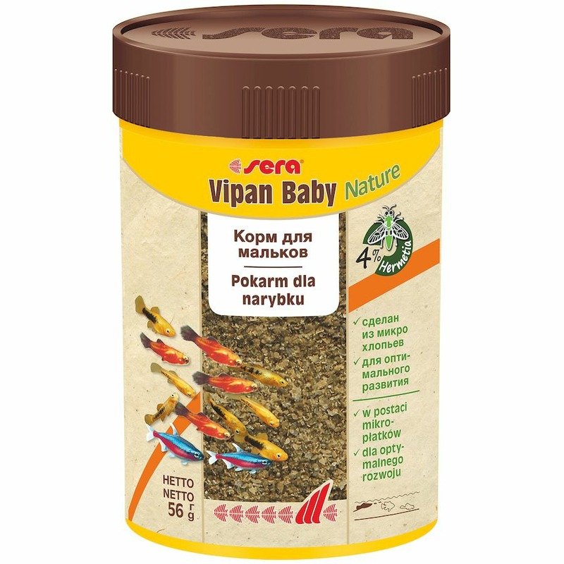 Sera Vipan Baby Корм для мальков – 56 г