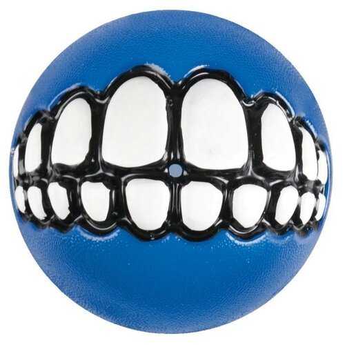 Мячик для собак Rogz Grinz Large, синий