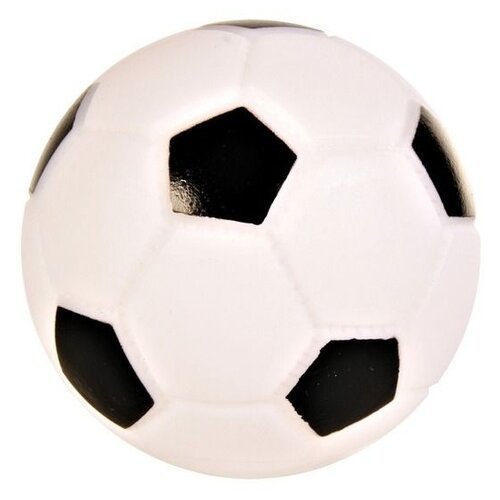 Мячик для собак TRIXIE Soccer Ball (3435), белый/черный, 1шт.
