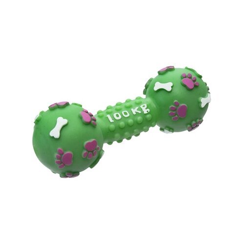 Yami Yami игрушки Игрушка для собак Гантель 100кг зеленый 15см Y-16410-06 85ор54 0,07 кг 41902 (10 шт)