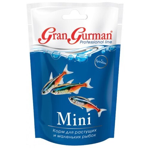 Корм др зоомир Gran Gurman Mini – для растущих и маленьких рыбок 30гр 575 (2 шт)