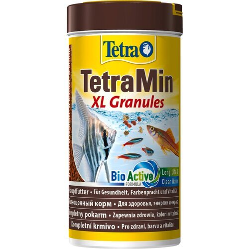 Сухой корм для рыб, ракообразных Tetra TetraMin XL Granules, 250 мл, 100 г