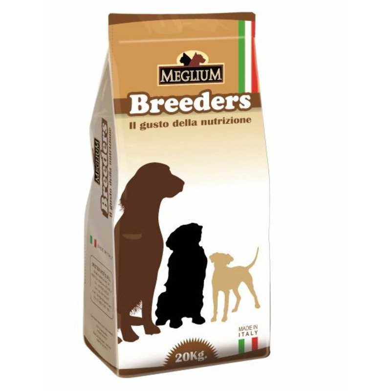 Сухой корм Meglium Breeders Sensible для взрослых собак с чувствительным пищеварением с ягненком и рисом – 20 кг