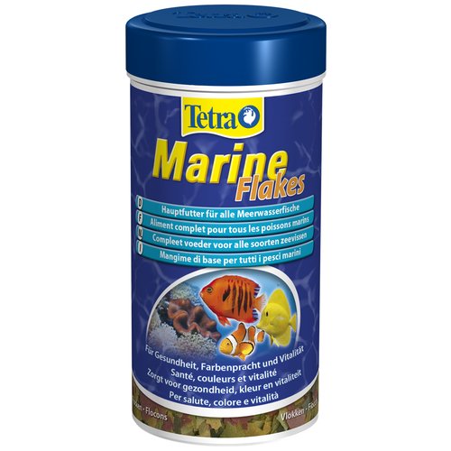Сухой корм для рыб Tetra Marine Flakes, 250 мл, 52 г