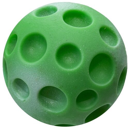 Yami-Yami Игрушка для собак “Мяч-луна” зеленый, винил, 9см